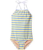 Toobydoo - Blue Yellow Stripe One-piece