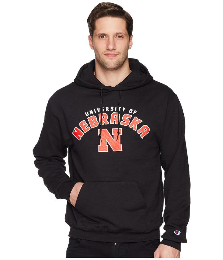 Champion College - Nebraska Cornhuskers Eco(r) Powerblend(r) Hoodie 2