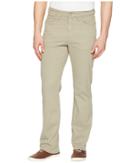 34 Heritage - Charisma Relaxed Fit In Khaki Fine Twill