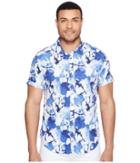 Calvin Klein Jeans - Short Sleeve Water Floral Button Down
