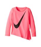Nike Kids - Dri-fit Long Sleeve Side Slit Top