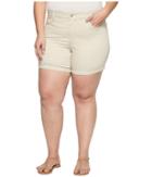 Nydj Plus Size - Plue Size Avery Shorts In Clay