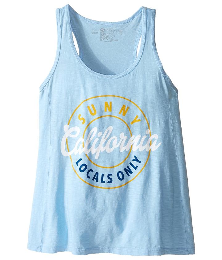 The Original Retro Brand Kids - Racerback California Tank Top