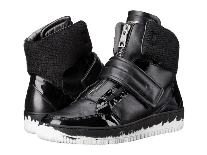 Just Cavalli - Viper Horse Leather And Patent Leather
