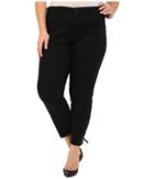 Nydj Plus Size - Plus Size Amira Fitted Ankle In Black