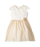 Us Angels - Cap Sleeve Princess Bodice W/ Hi-lo Hem Skirt