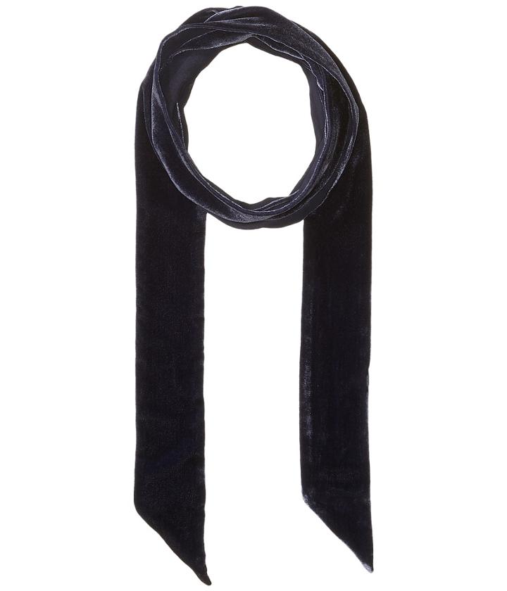Echo Design - Bias Point Velvet Thinny Oblong Scarf