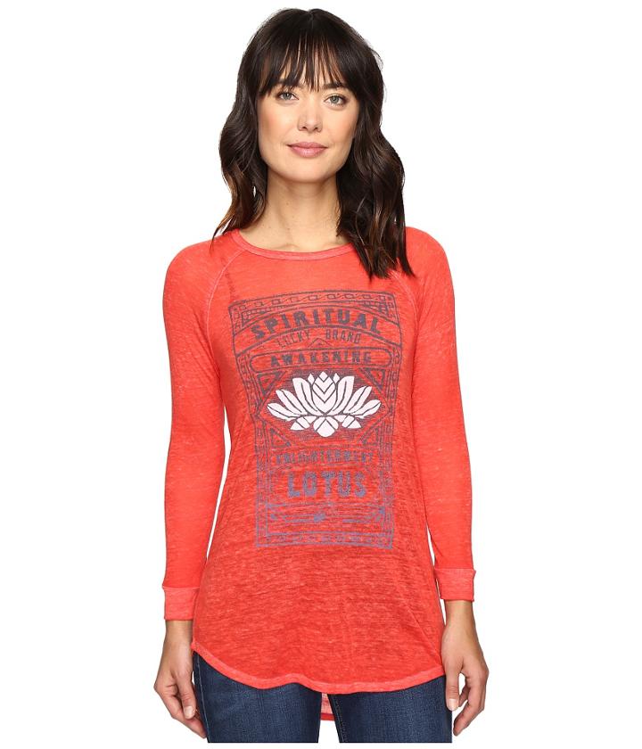 Lucky Brand - Lotus Matchbox Tee