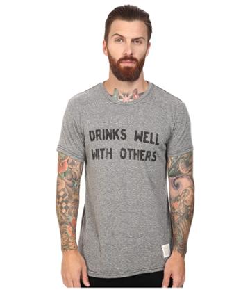 The Original Retro Brand - Drinks Well With Other Short Sleeve Tri-blend Tee