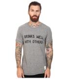 The Original Retro Brand - Drinks Well With Other Short Sleeve Tri-blend Tee