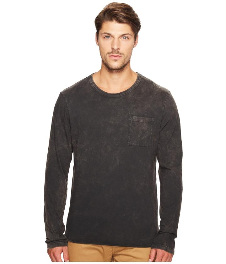 Alternative - Brushed Supima Cotton W/ Sun-dried Wash Saltwater Long Sleeve Tee