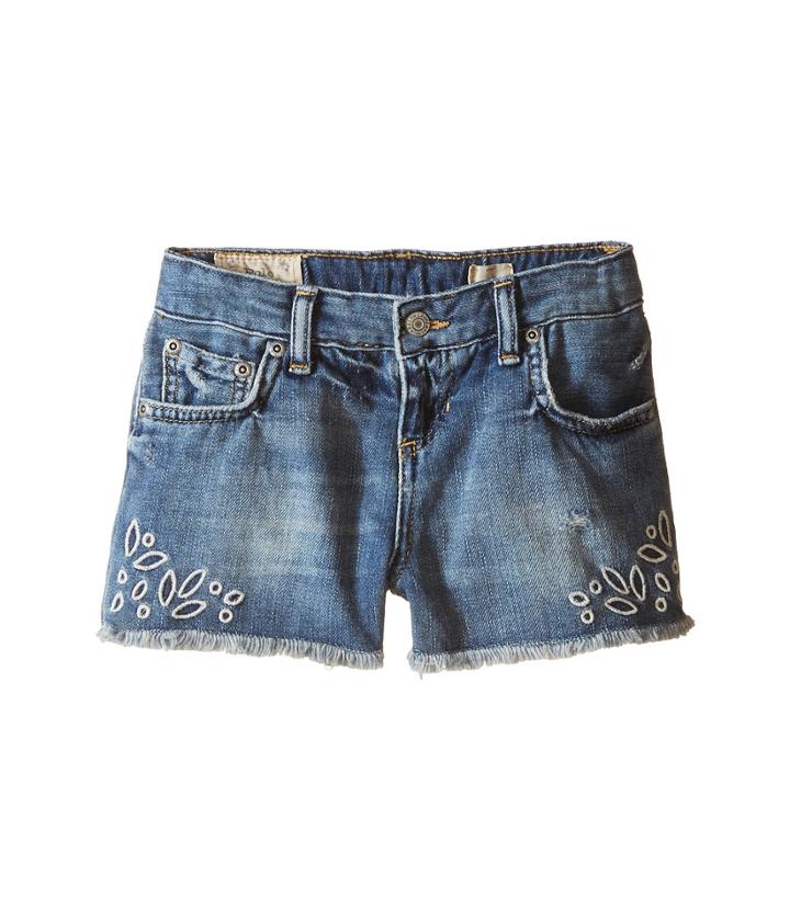 Polo Ralph Lauren Kids - Eyelet Denim Shorts