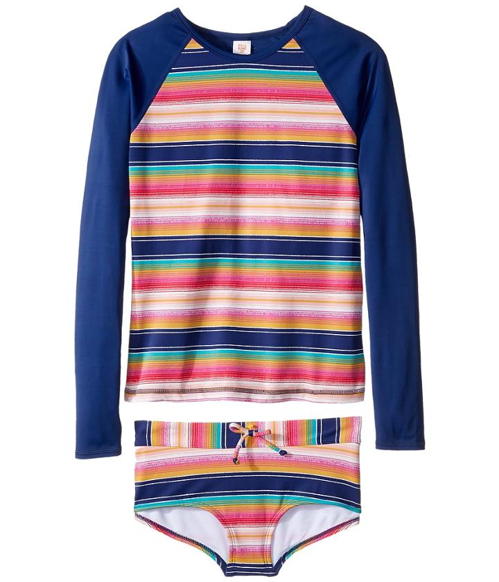 Billabong Kids - Sunset Sol Long Sleeve Rashguard Set