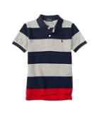 Polo Ralph Lauren Kids - Yarn-dyed Mesh Stripe Polo Shirt