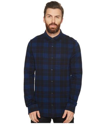 Original Penguin - Long Sleeve Knitted Plaid Shirt
