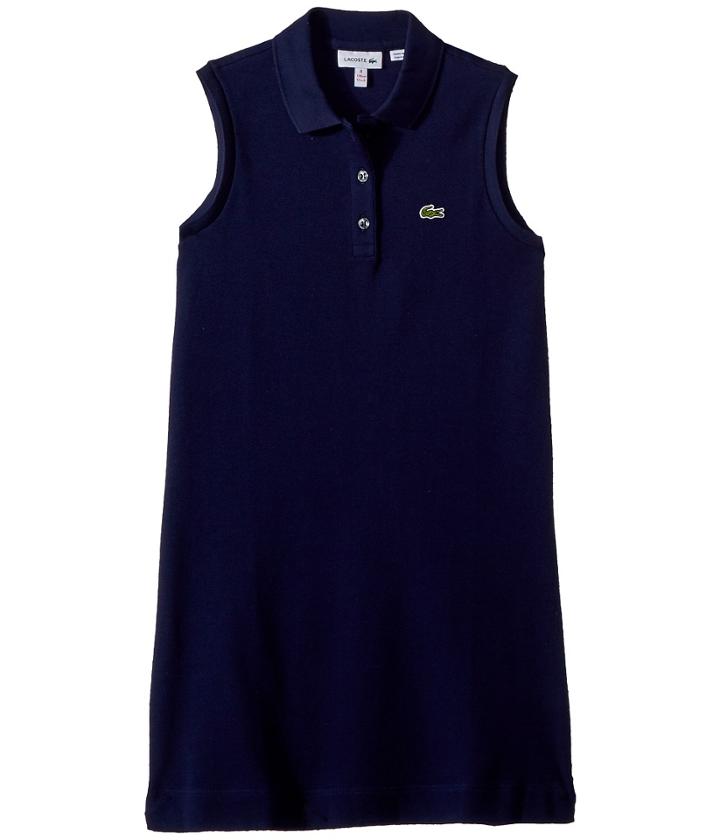 Lacoste Kids - Sleeveless Petit Pique Dress