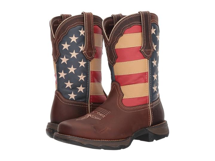Durango - Lady Rebel Flag Steel Toe