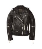 Blank Nyc Kids - Vegan Leather Moto Jacket With Lacing Detail In Second Chances