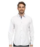Robert Graham Coconut Grove Tailored Fit Long Sleeve Woven Sport Shirt