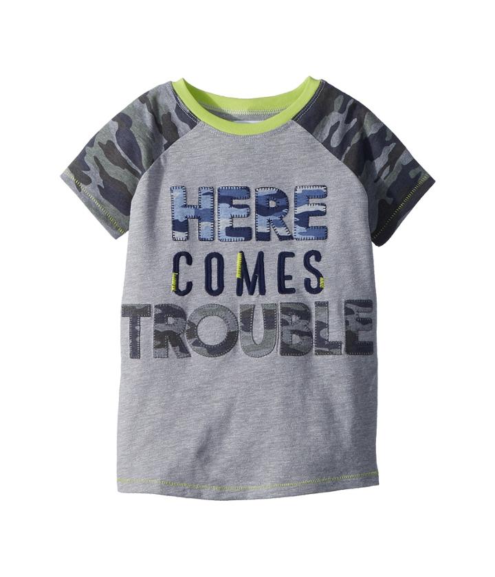 Mud Pie - Camo Trouble Short Sleeve Shirt