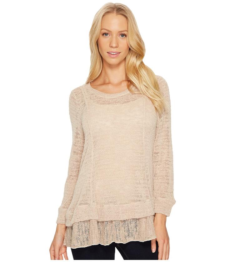 Nally &amp; Millie - Double Band Knit Top