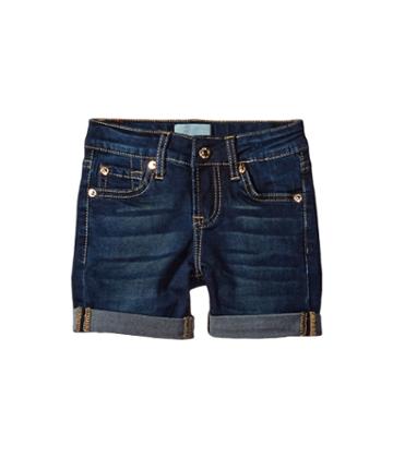 7 For All Mankind Kids - 4 Roll Cuff Shorts B