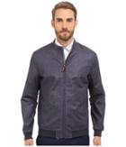Ted Baker - Ryder Pu Coated Linen Bomber