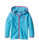 Puma Kids - Solid Polar Fleece Zip Front Hoodie