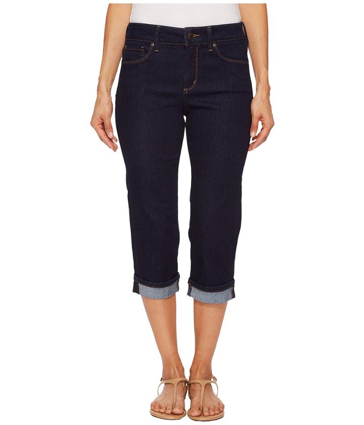 Nydj Petite - Petite Marilyn Crop Cuff In Rinse