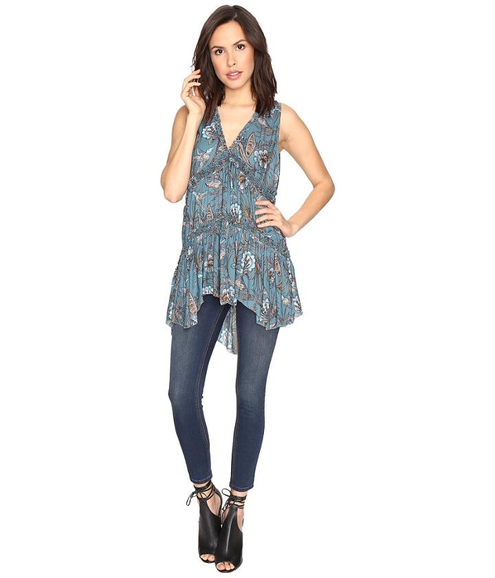 Free People - Purple Haze Printed Tunic