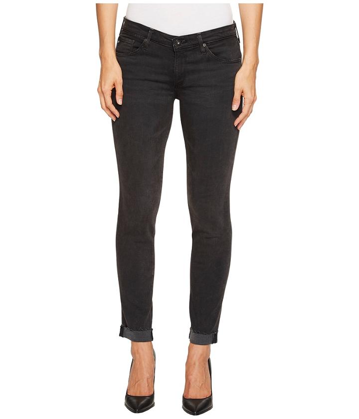 Ag Adriano Goldschmied - Stilt Roll-up In Rustic Black
