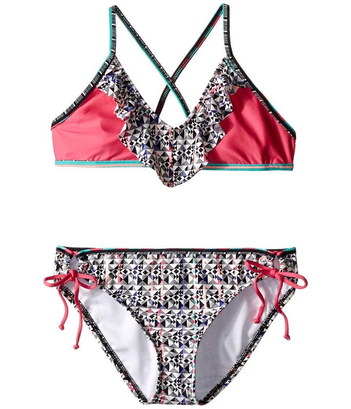Ella Moss Girl - Mazatlan Crop Top With Tunnel Pant Bottom