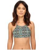 Body Glove - Tropi-cal Elena Reversible High Neck Crop Top