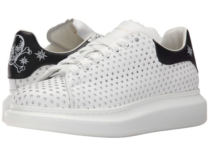 Alexander Mcqueen - Star Perforated Platform Sneaker