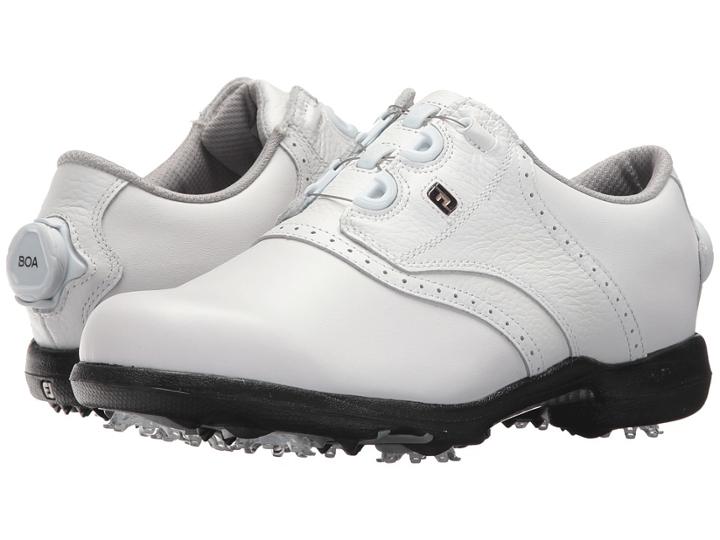 Footjoy - Dryjoys Cleated Boa Traditional Blucher Saddle