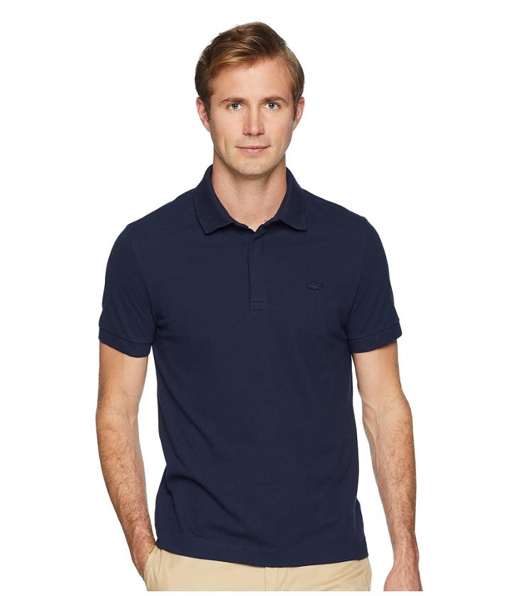 Lacoste - Short Sleeve Solid Stretch Pique Regular