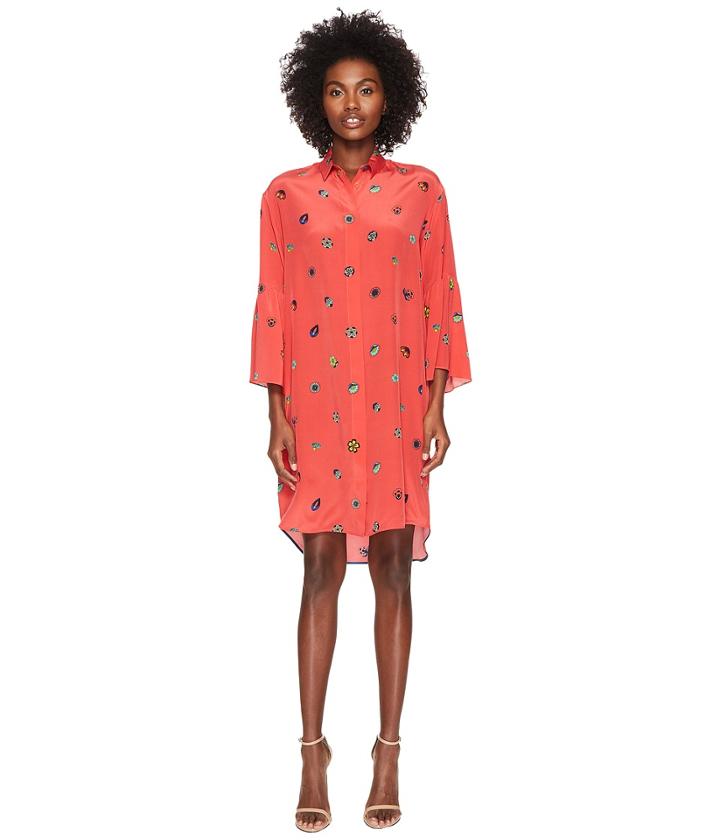 Paul Smith - Floral Print Silk Dress