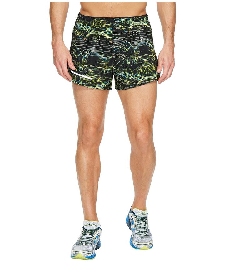 New Balance - Impact 3 Split Shorts Print