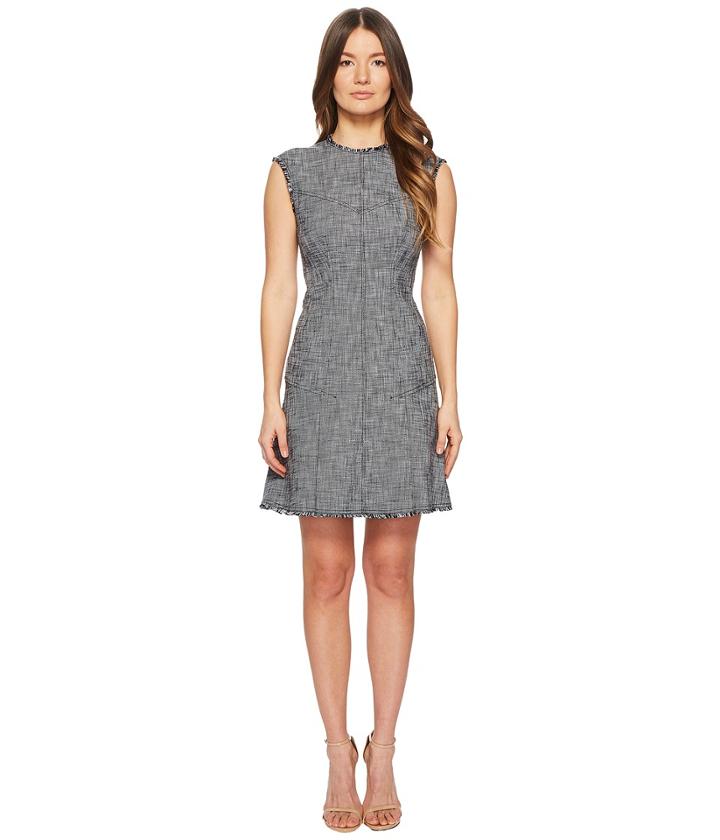 Rebecca Taylor - Sleeveless Slub Suiting Dress