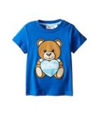 Moschino Kids - Teddy Bear And Heart Graphic Short Sleeve T-shirt