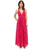 Adelyn Rae - Woven Maxi Dress W/ Open Back
