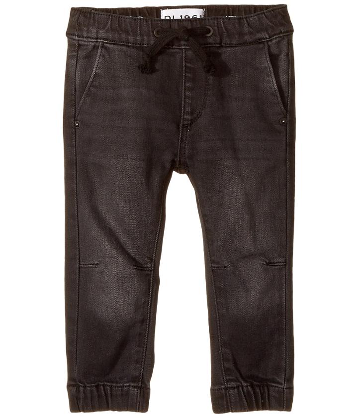 Dl1961 Kids - Washed Black Jogger Pants In Fuse