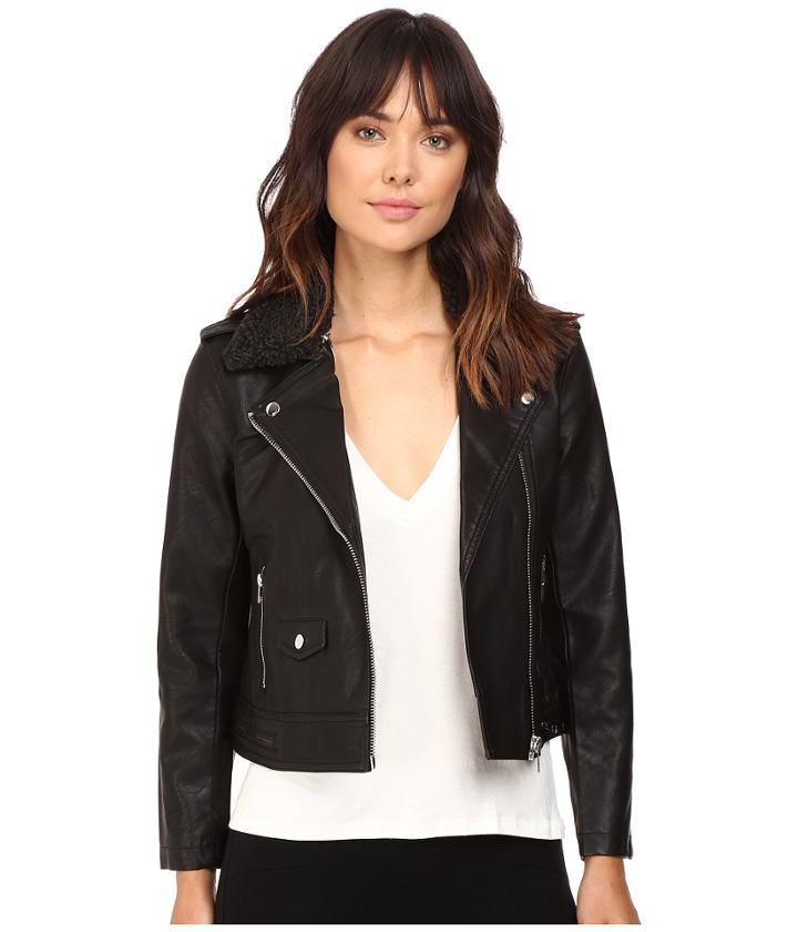 Obey - Billie Vegan Leather Jacket