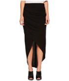 1.state - Wrap Front High-low Skirt
