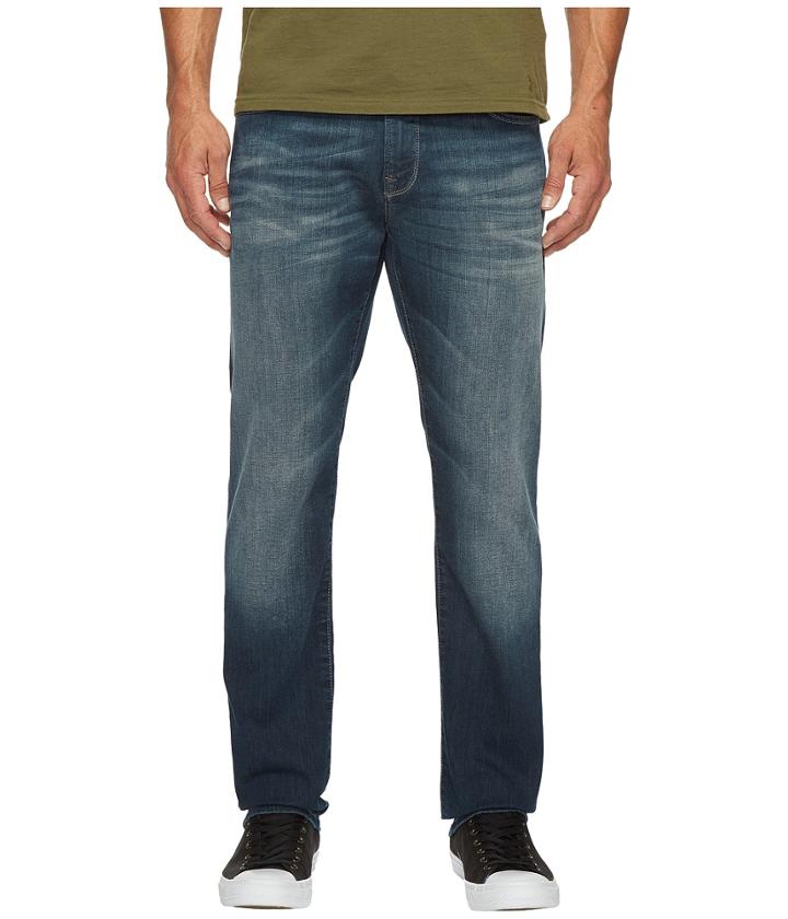 Mavi Jeans - Marcus Slim Straight Leg In Mid Used Destroyed
