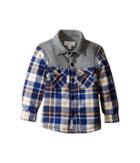 Pumpkin Patch Kids - Spliced Check Shirt Jacket