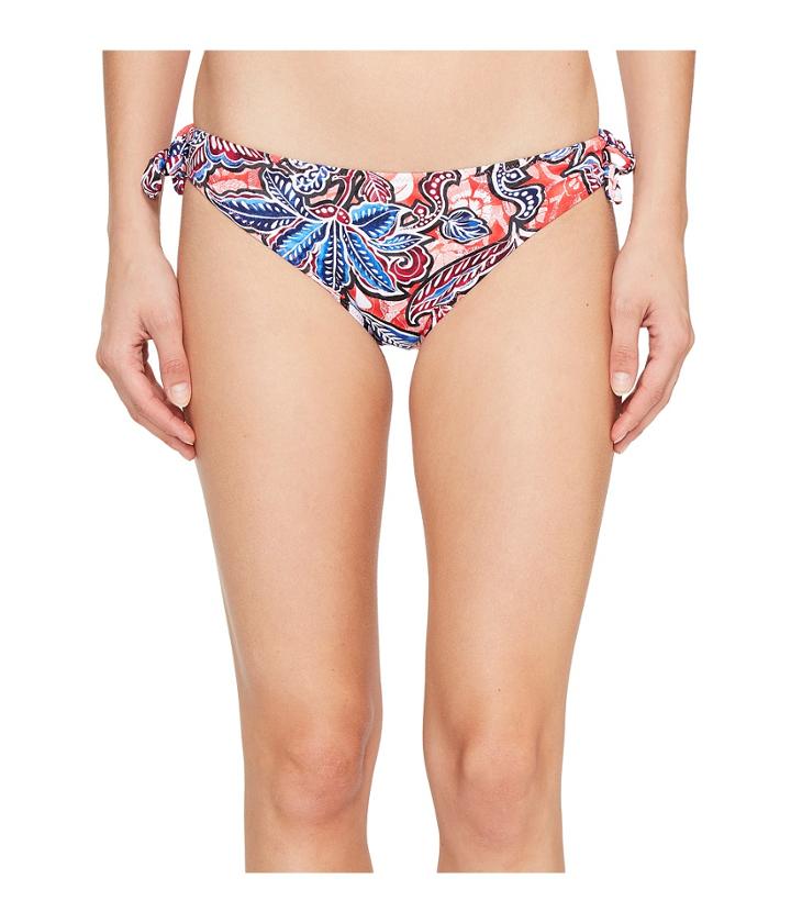 Tommy Bahama - Java Blossom Reversible Side-tie Hipster Bikini Bottom