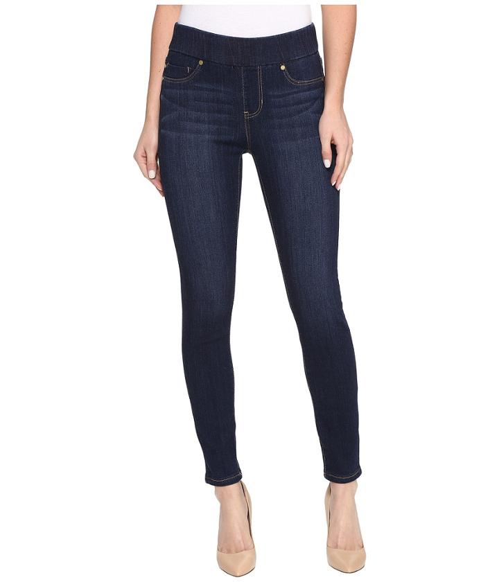Liverpool - Sienna Pull-on Ankle In Silky Soft Denim In Griffith Super Dark