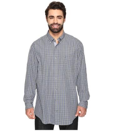 Nautica Big &amp; Tall - Big Tall Long Sleeve Plaid Woven