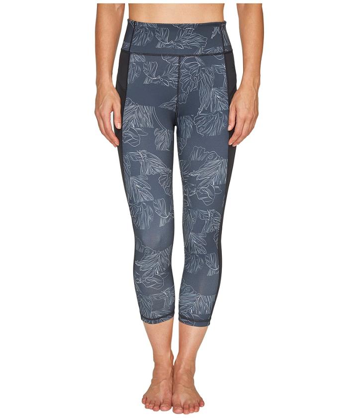 Adidas - Floral Performer High-rise 3/4 Tights